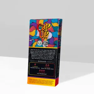 Cap Up Chocolate Bar 4G – Edible Mushroom Chocolate Bar - Image 2