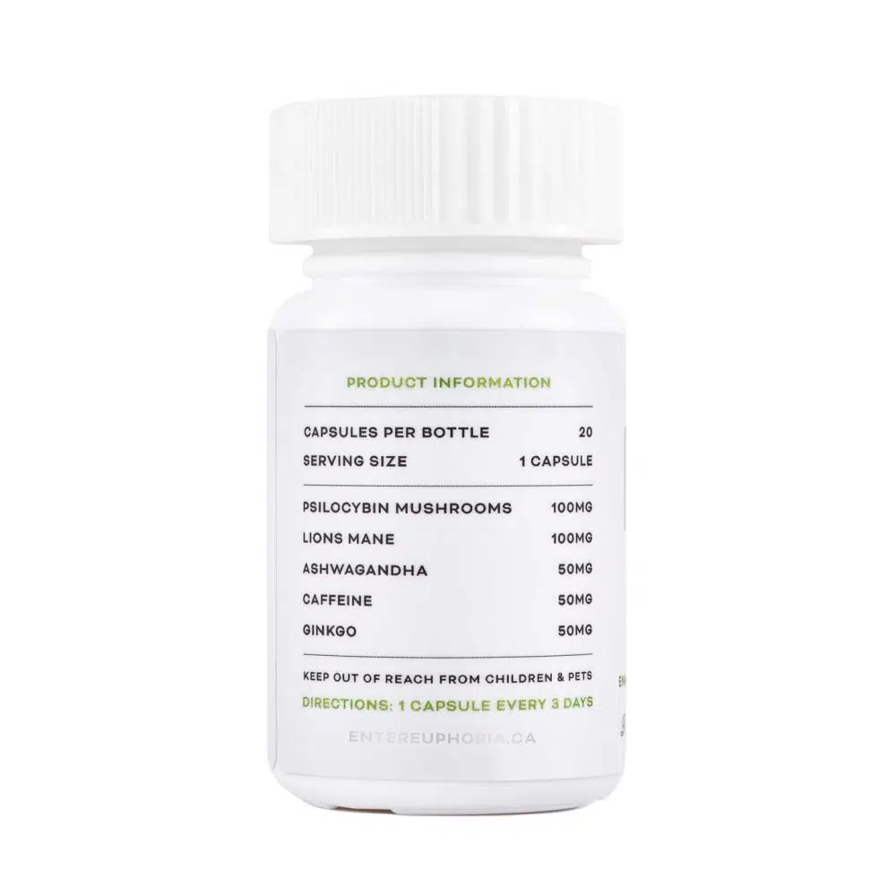 Euphoria Psychedelics – Micro Focus Capsules (2000mg) - Image 2