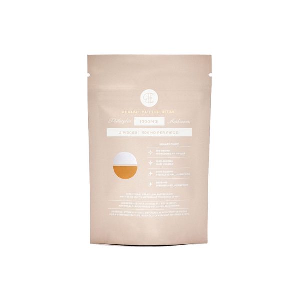 Euphoria Psychedelics – Peanut Butter Bites (1000mg) - Image 2
