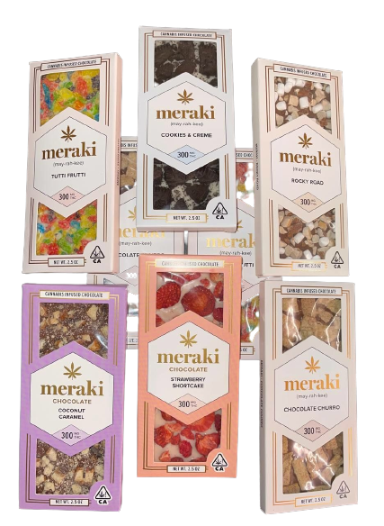 Meraki Chocolate Bars, Cannabis Infused | Meraki Cacao