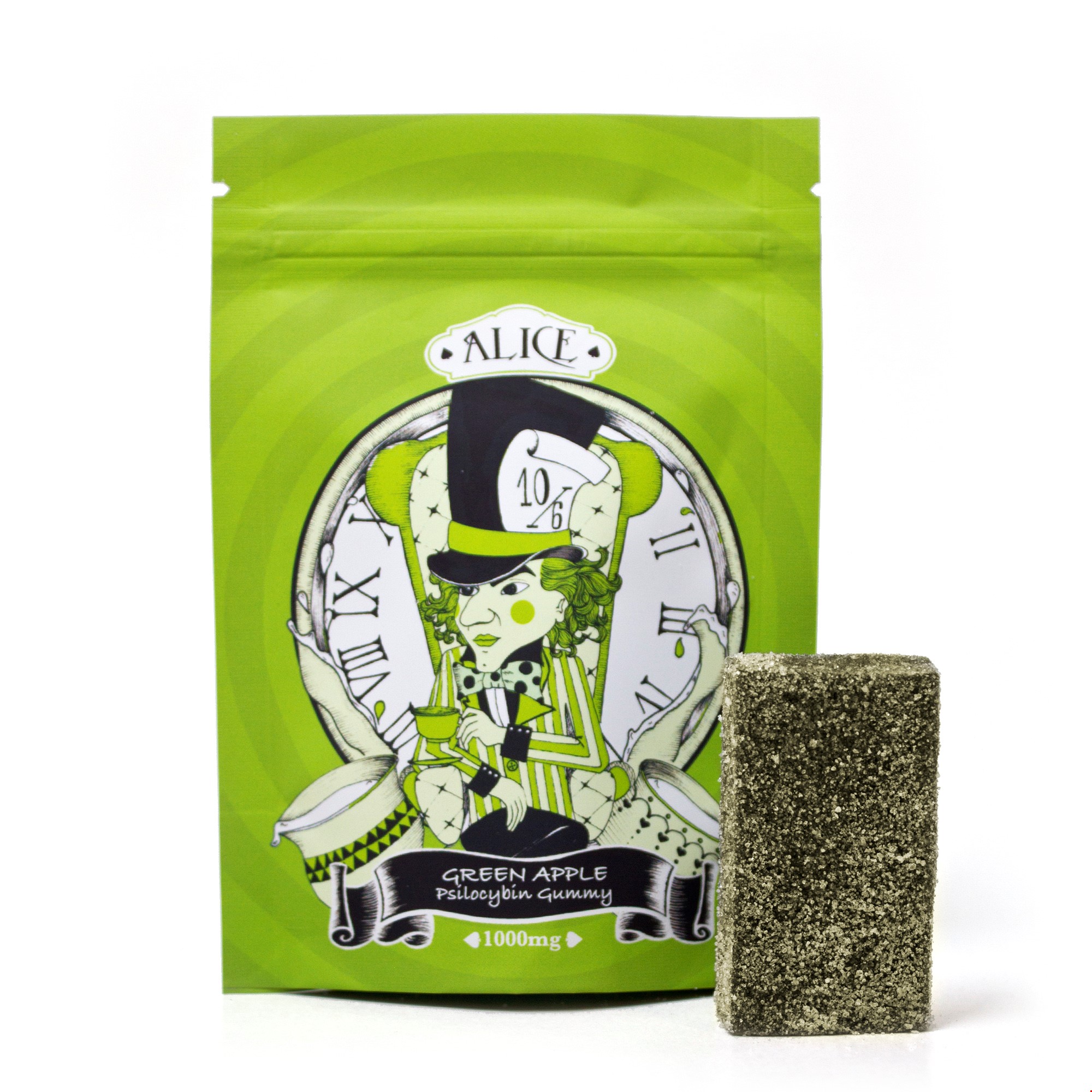 Alice Mushroom Gummy – Green Apple (1000mg)