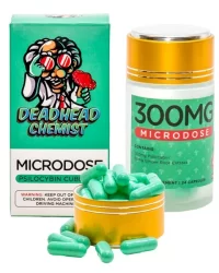 Buy 300mg Shroom Microdose Deadhead Chemist (24) – Deadhead Chemist Psilocybin Capsule