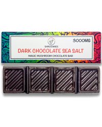 Shroomies – Dark Chocolate Sea Salt Chocolate Bar (3000mg)
