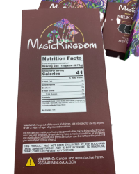 Trippy Mk Chocolate – Magic Kingdom Chocolate Bars 4Gs