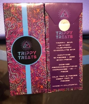 Trippy Treats Mushroom Chocolate Bar
