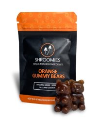 Shroomies – Orange Gummy Bears (1000mg)